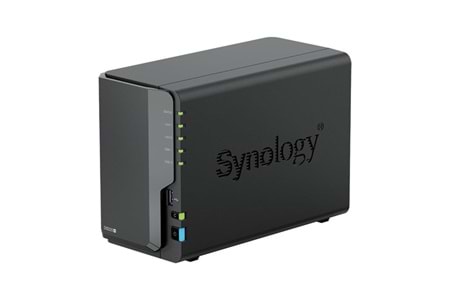 SYNOLOGY DS225 PLUS CELERON QC- 2GB RAM- 2-diskli Nas Server (Disksiz)