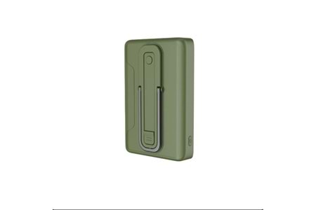BİX 10000mAh BXPB105-GRE 22.5W-15W Type-C Micro USB KABLOSUZ LED GÖSTERGELİ Yeşil POWERBANK