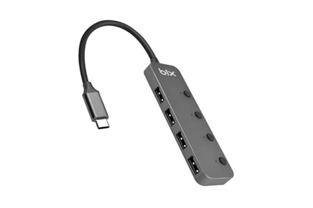 BİX BX20HB 4 port Type C USB Dönüştürücü