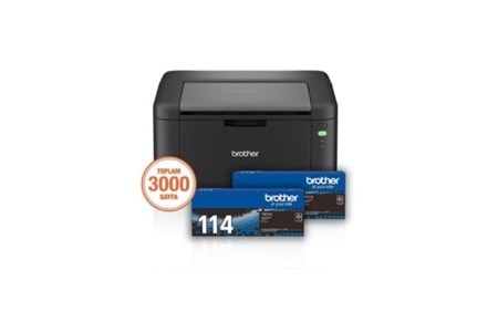 BROTHER HL-L1232W A4 Siyah Laser Yazıcı USB 2.0,Kablosuz 3000 Sayfalık Toner