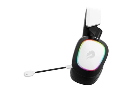GameBooster NEMESIS 7.1 RGB Beyaz Gaming Kulaklık H23W