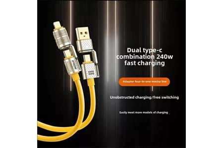 CODEGEN CDG-CNV88 Lightning 1.5 metre Şarj ve Data Kablosu 240W