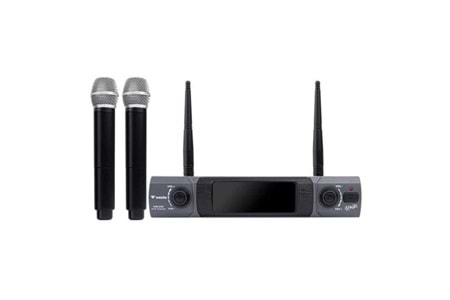 WESTA WM-202H 222209000213 1 Receiver + 2 Handheld Mikrofon Seti