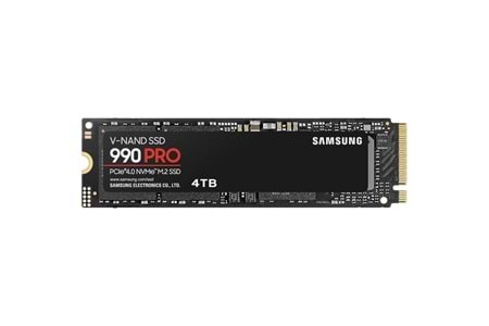 SAMSUNG 4TB 990 pro MZ-V9P4T0BW 7450- 6900MB/s M2 NVME GEN4 DİSK Kutusuz