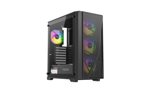 FAZEON 650W 80+ BRONZE F12 F12A650BBM Gaming Mid-Tower PC Kasası