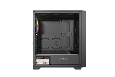 FAZEON 650W 80+ BRONZE F12 F12A650BBM Gaming Mid-Tower PC Kasası