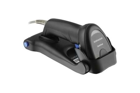 DATALOGIC El 1D Laser QuickScan QD2220-BKK1S USB El Tipi Barkod Okuyucu Ayaklı