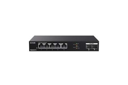 TENDA 5port TEM2007X 2.5 Gigabit 2-SFP 10GbE Yönetilemez Switch