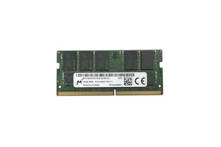 MICRON 16GB DDR4 2400MHZ ECC NOTEBOOK RAM VALUE MTA18ASF2G72HZ-2G3B1