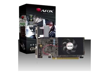 AFOX GT610 2GB AF610-2048D3L7V8 DDR3 64bit HDMI DVI PCIe 16X v2.0