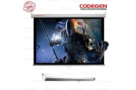 CODEGEN AX24 240x200 Storlu Projeksiyon Perdesi