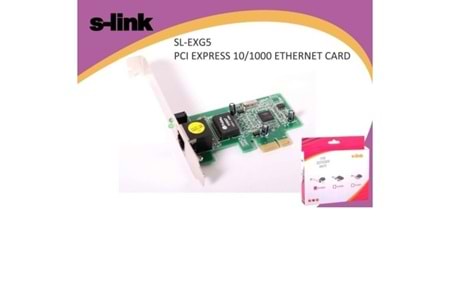 S-LINK SL-EXG5 Gigabit 1port PCIe 1X Ethernet