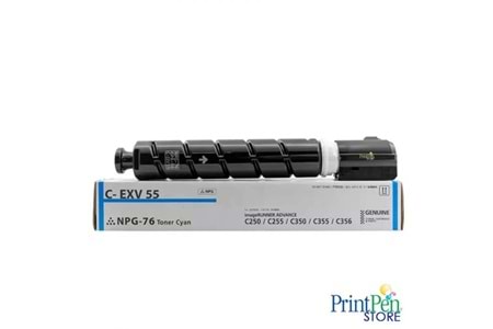Prıntpen Canon C-Exv55 Cyan (320Gr./18K)
