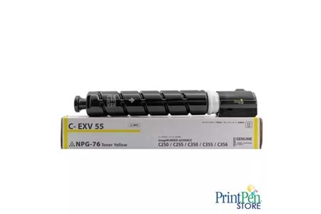 Prıntpen Canon C-Exv55 Yellow (320Gr./18K)