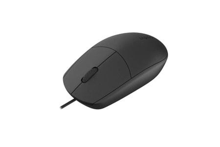 RAPOO N100C OPTİK KABLOLU TYPE-C MOUSE - SİYAH