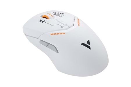 RAPOO VT9PRO 26000dpi Kablosuz Gaming Mouse White Orange