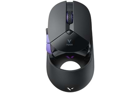 RAPOO VT960 PRO 4K 12584 26000dpi Kablosuz Gaming Mouse Black/Purple