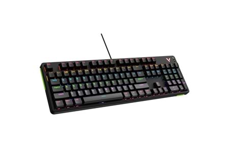 RAPOO V500 PRO RGB / Antighosting Mekanik Gaming Klavye