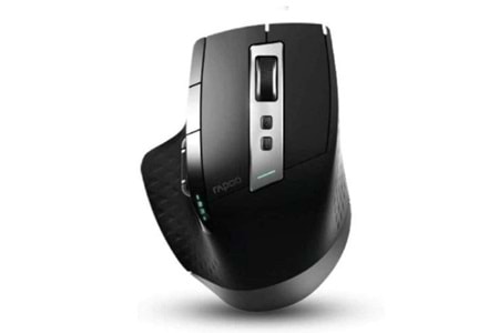 Rapoo Mt750s 18670 Siyah Çoklu Modlu Kablosuz Ergonomik 3200 Dpı Sensörlü Mouse