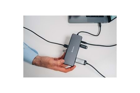 VERBATIM CMH-13 USB-C Pro Çok Bağlantı Noktalı Dock