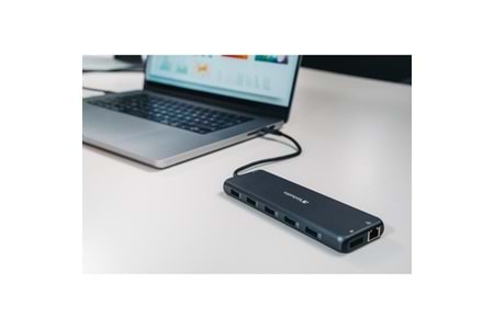 VERBATIM CMH-13 USB-C Pro Çok Bağlantı Noktalı Dock