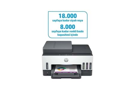 Hp A4 Smart Tank 790 4WF66A Çok Fonksiyonlu Faxlı Tanklı Yazıcı Usb,Ethernet