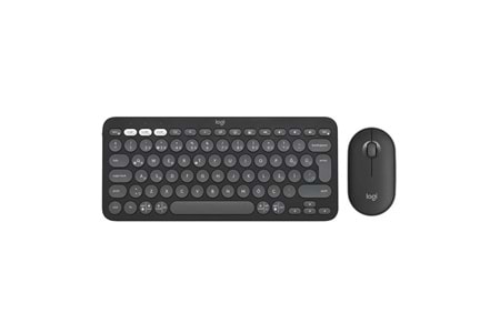 LOGITECH Q TR PEBBLE KLAVYE VE MOUSE SET 920-012245