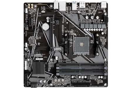 GIGABYTE B550M-K DDR4 HDMI-DP PCIE 4.0 AM4 mATX