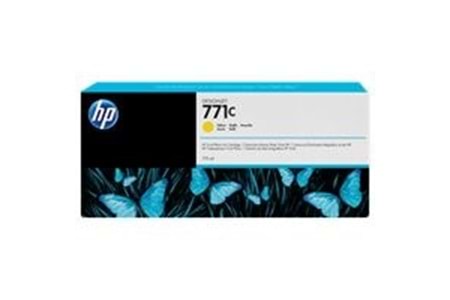 Hp No:771 B6Y10A 775Ml Sarı Kartuş