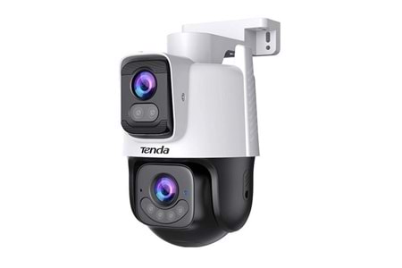 TENDA 6MP CH9-WCA Dual-Lens Linkage Outdoor Wi-Fi Pan/Tilt Camera