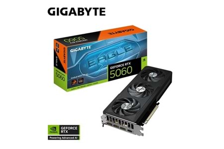 GIGABYTE 8GB RTX5060 EAGLE MAX OC GV-N5060EAGLEMAX OC-8GD GDDR7 HDMI-DP PCIE 5.0