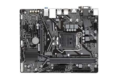 GIGABYTE H410M-S2H v2 DDR4 HDMI DVI PCIe 16X v3.0 1200p mATX