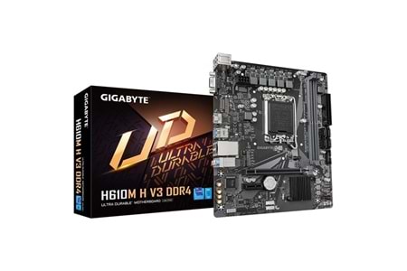 GIGABYTE H610M H v3 DDR4 HDMI PCIE 4.0 1700p mATX