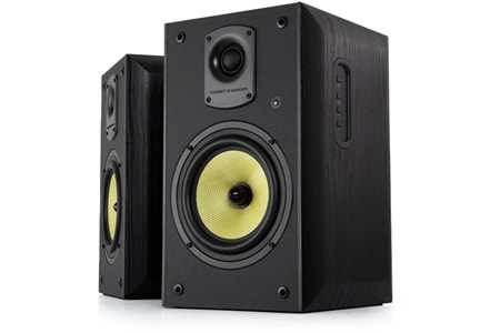 THONET Vander Kugel 140W RMS Siyah Bluetooth 4.2 RCA 2.0 Hoparlör
