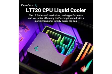 DEEPCOOL 360MM LT720 RGB AM5-1700P SIVI SOĞUTUCULU İŞLEMCİ FANI