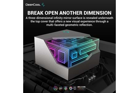 DEEPCOOL 360MM LT720 RGB AM5-1700P SIVI SOĞUTUCULU İŞLEMCİ FANI