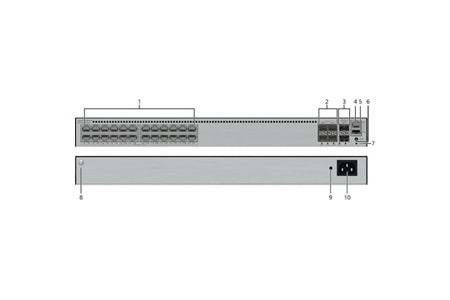 HUAWEI 24port S5735-L24PN4XE-AV2 4-SFP 10GbE 400W YÖNETİLEBİLİR POE SWITCH