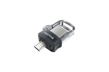 SANDISK 64GB Ultra Dual Drive M3.0 SDDD3-064G-G46 USB 3.0 BELLEK