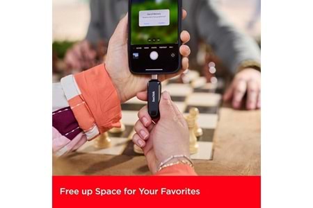 SANDISK 256GB PHONE DRIVE SDDDC6-256G-G46YD DUAL TYPEC USB BELLEK SARI