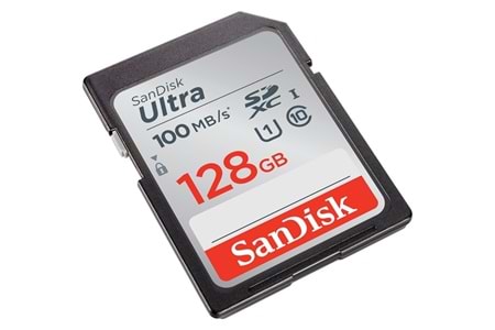 SANDISK 128GB ULTRA SDSDUNR-128G-GN3IN SHDC HAFIZA KARTI