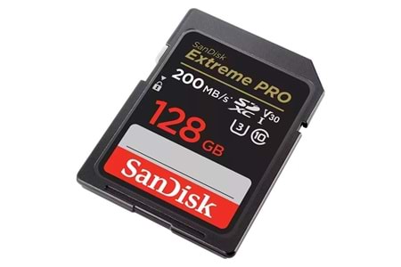 SANDISK 128GB EXTREME PRO SDSDXXD-128G-GN4IN V30 SDXC HAFIZA KARTI