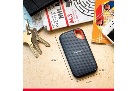 SANDISK 8TB EXTREME v2 SDSSDE61-8T00-G25 TYPEC SSD HARİCİ DİSK
