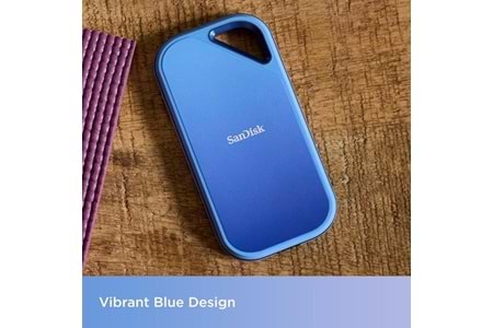 SANDISK 2TB CREATOR PRO SDSSDE81C-2T00-G25 SSD TYPEC HARİCİ DİSK MAVİ