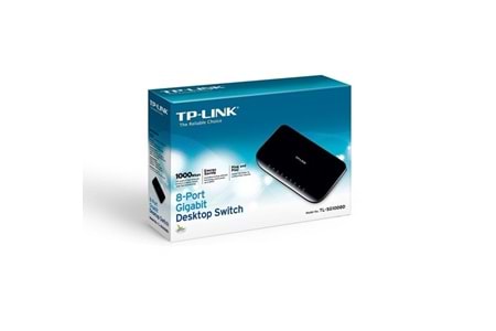 TP-LINK 8-PORT TL-SG1008D GIGABIT YÖNETİLEMEZ SWITCH