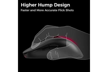 ZOWIE ZA13-DW 4K 4000Hz Küçük Boy Simetrik Kablosuz E-Spor Oyuncu Mouse