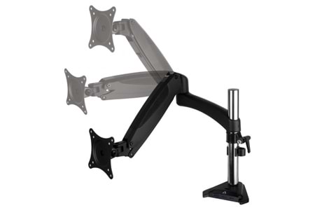 ARCTIC Z1-3D Gen 3 AR-AEMNT00059A Amortisörlü USB3.2 Gen 1 HUB'lı Tekli Masa Monte LCD Monitör ve TV Kolu 13