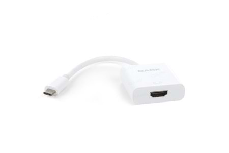 Dark DK-AC-U31XHD USB 3.1 Type-C' den 4K UHD HDMI Dönüştürücü Adaptör (4K 30Hz)