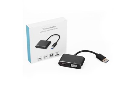 DARK DK-AC-UGA35 VGA-HDMI USB 3.0 GÖRÜNTÜ ADAPTÖRÜ