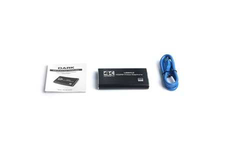DARK DK-HD-CAP4K UHD 4K-60HZ HDMI Video ve Ses Yakalama Kayıt Cihazı