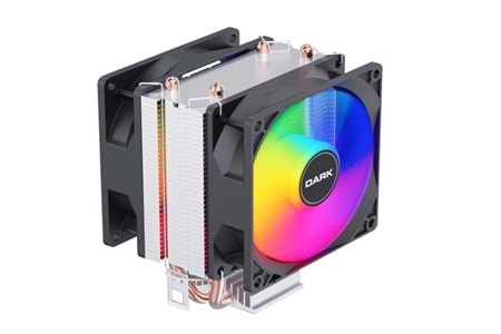 DARK FREEZER-X94BL DKCCX94BL FRGB Hava Soğutmalı AM5-1851p Dual İşlemci Fanı